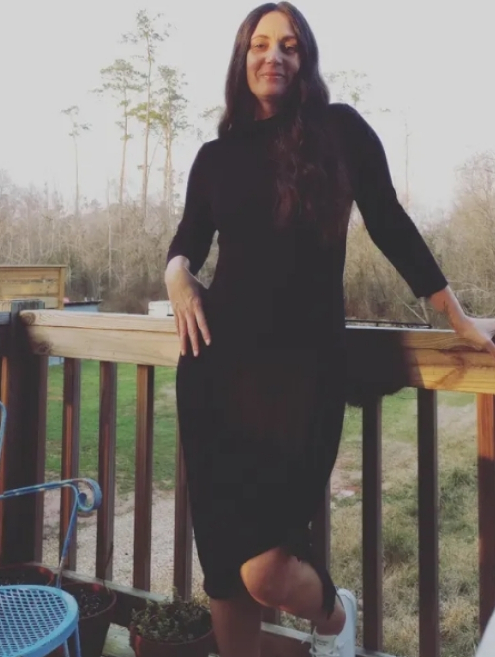 Rachel Zoe Elegant Black Long Sleeve Dress
